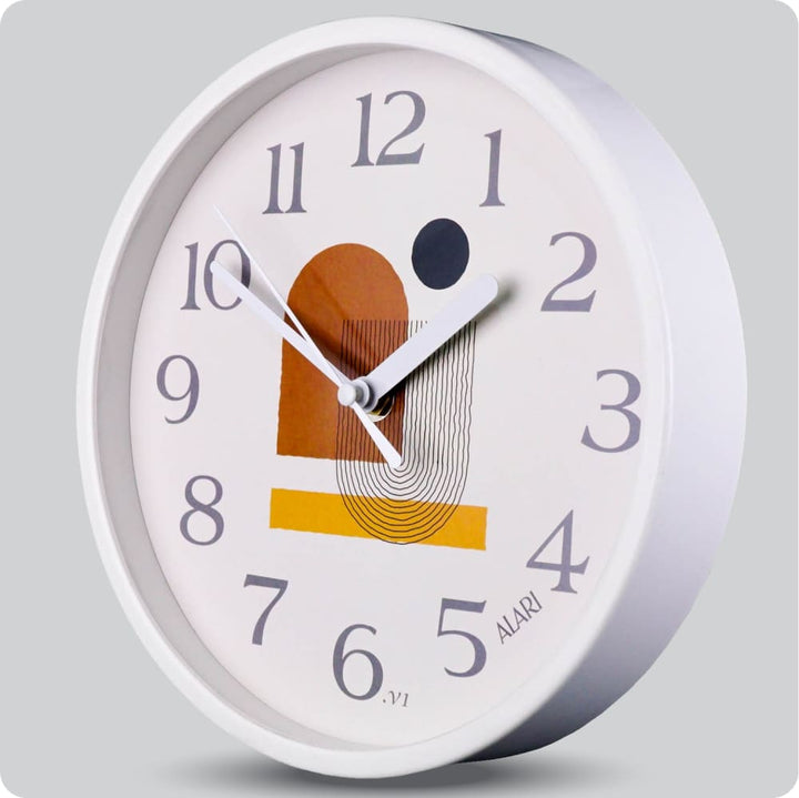 Jam Dinding Analog Motive/Pattern Alari V1 JDALARAL1157-1668V1