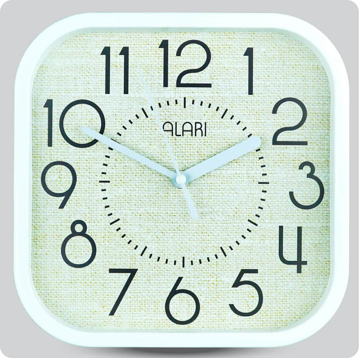 Jam Dinding Analog Polos Minimalis Alari Cream JDALARAL1208-5454CRE