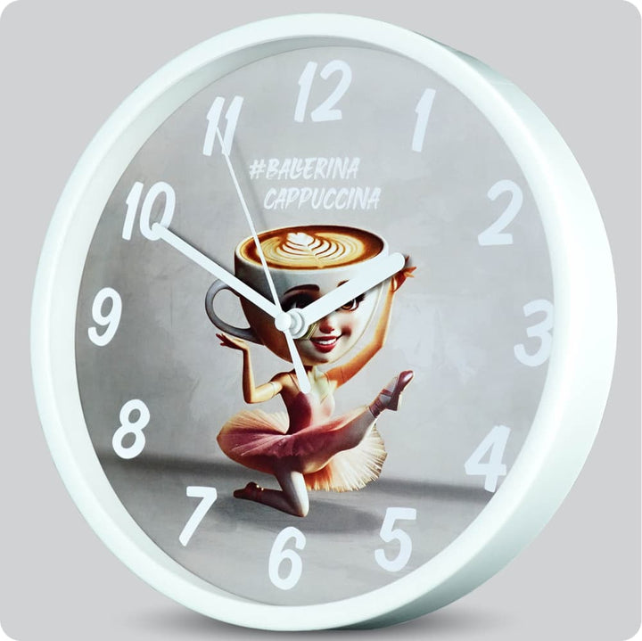 Jam Dinding Analog Karakter Anak Non Ballerina Cappuccina JDNONNN1176-1668BAL