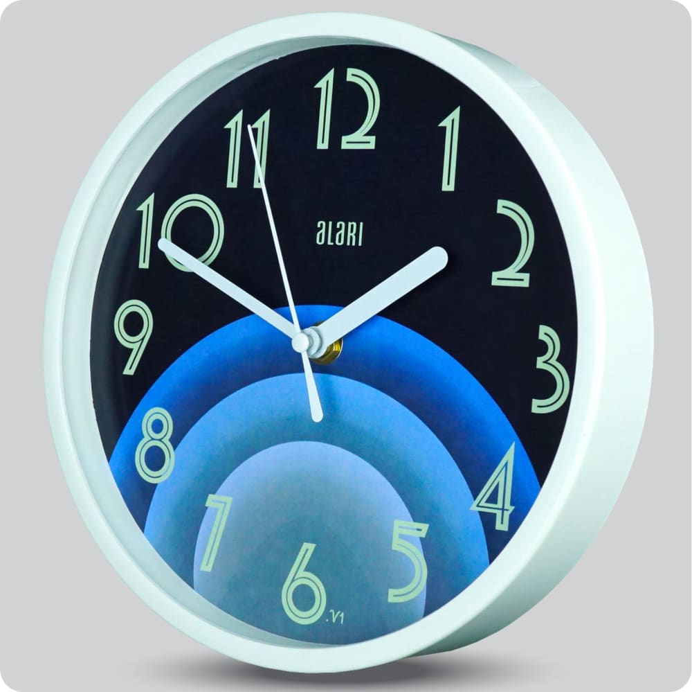 Jam Dinding Analog Polos Minimalis Alari v1 JDALARAL1245-1668ECV1