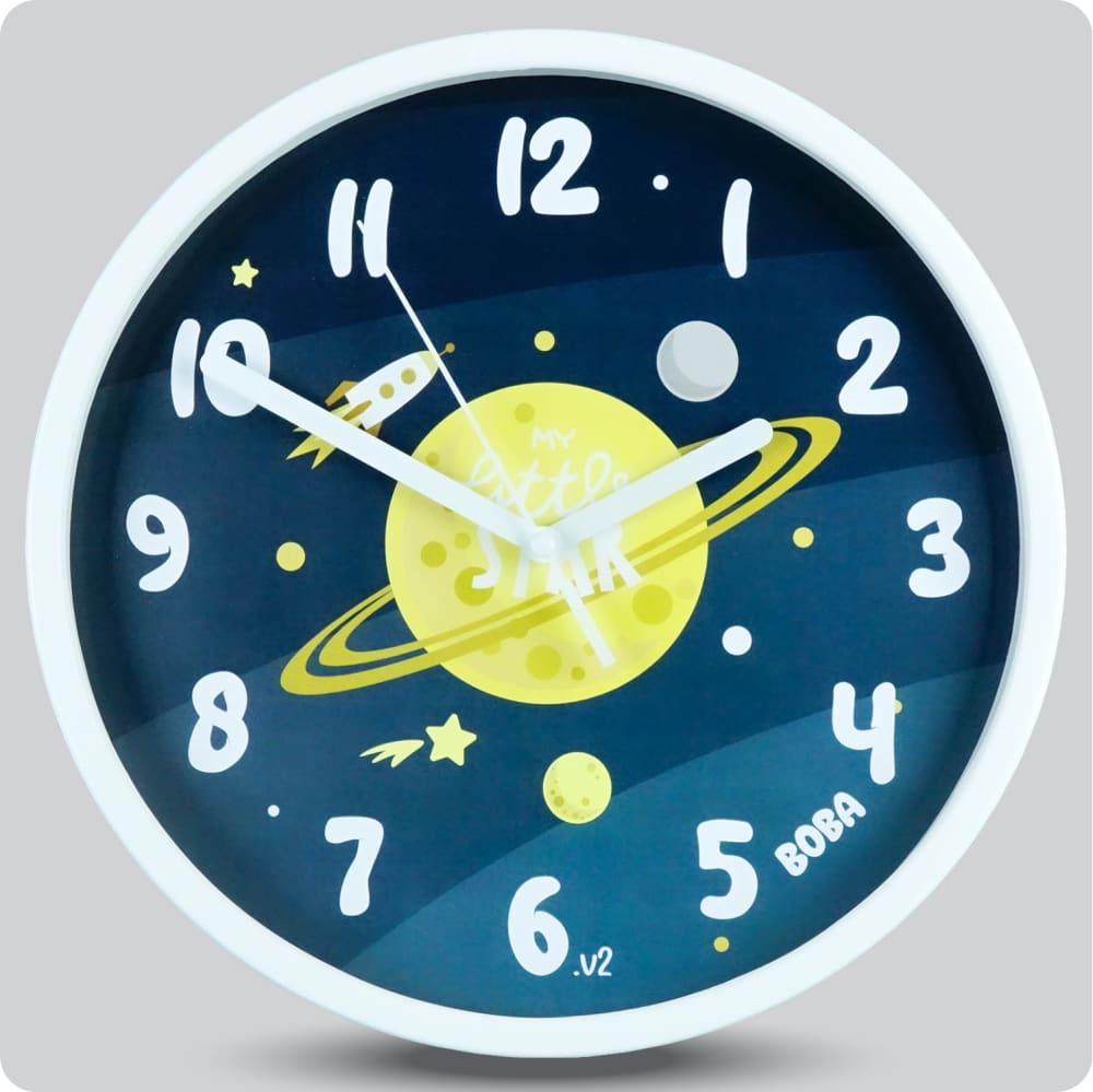 Jam Dinding Analog Karakter Anak Boba V2 25 Cm JDBOBABB1160-168LV2