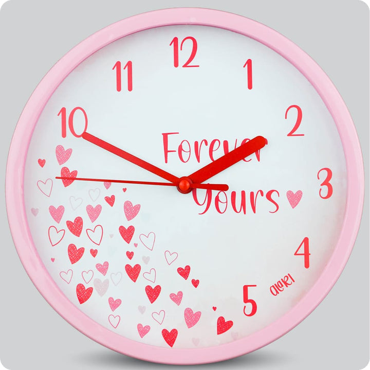 Jam Dinding Analog Bunga Alari Forever Yours JDALARAL6868BUFYOU