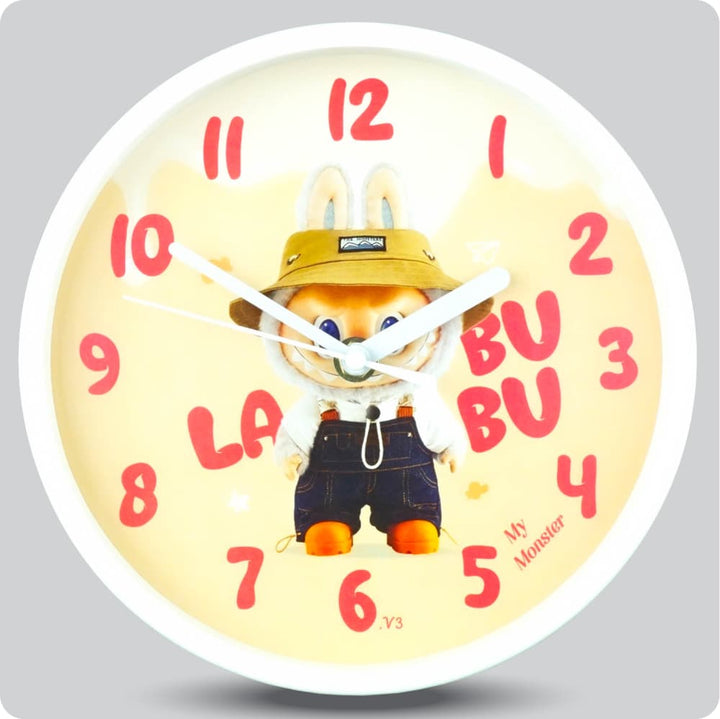 Jam Dinding Analog Karakter Anak Non v3 JDNONNN2224-1668LAV3