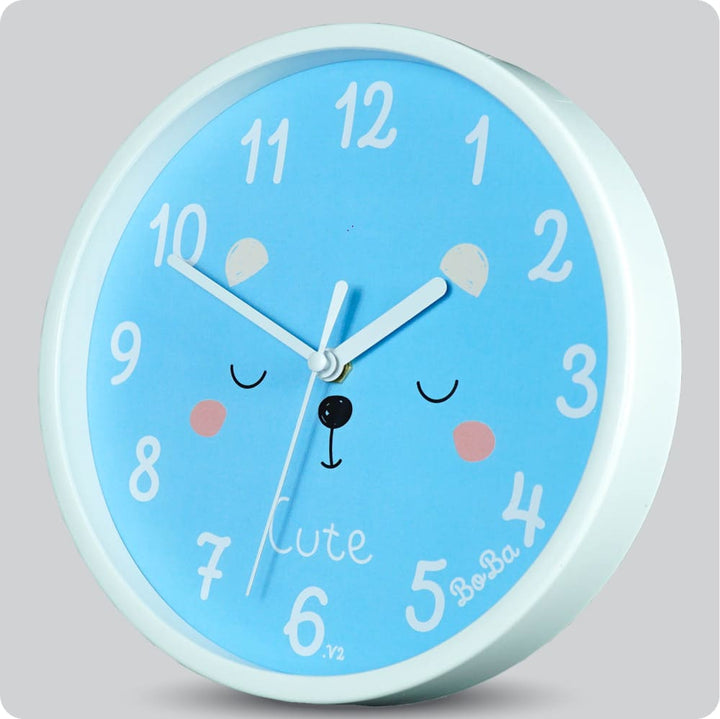 Jam Dinding Analog Karakter Anak Boba Blue JDBOBABB1178-1668BLUV2