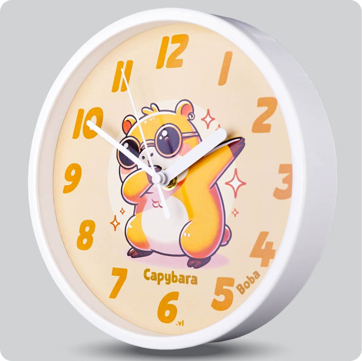 Jam Dinding Analog Karakter Anak Boba Dabbing V1 JDBOBABB1162-1668DABV1
