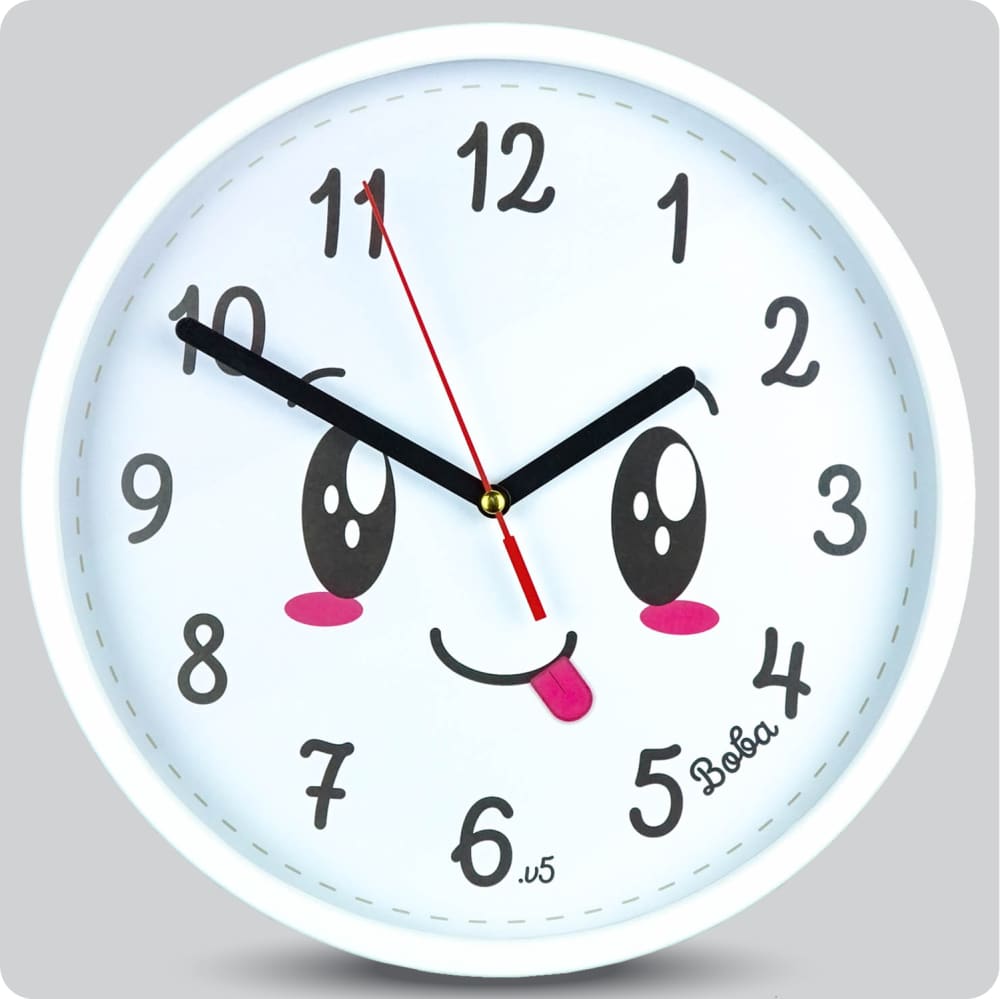 Jam Dinding Analog Karakter Anak Boba V5 25 Cm JDBOBABB1104-168LV5