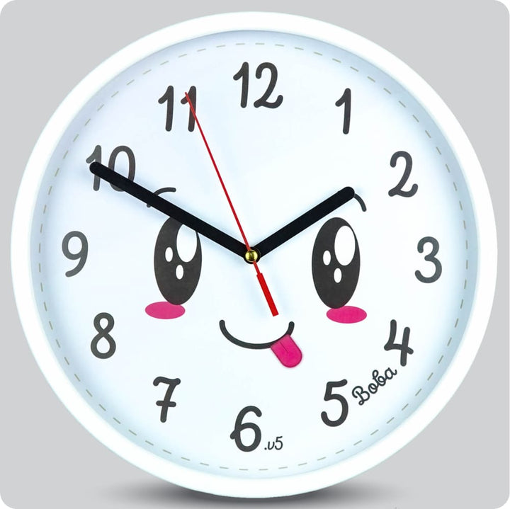 Jam Dinding Analog Karakter Anak Boba V5 25 Cm JDBOBABB1104-168LV5