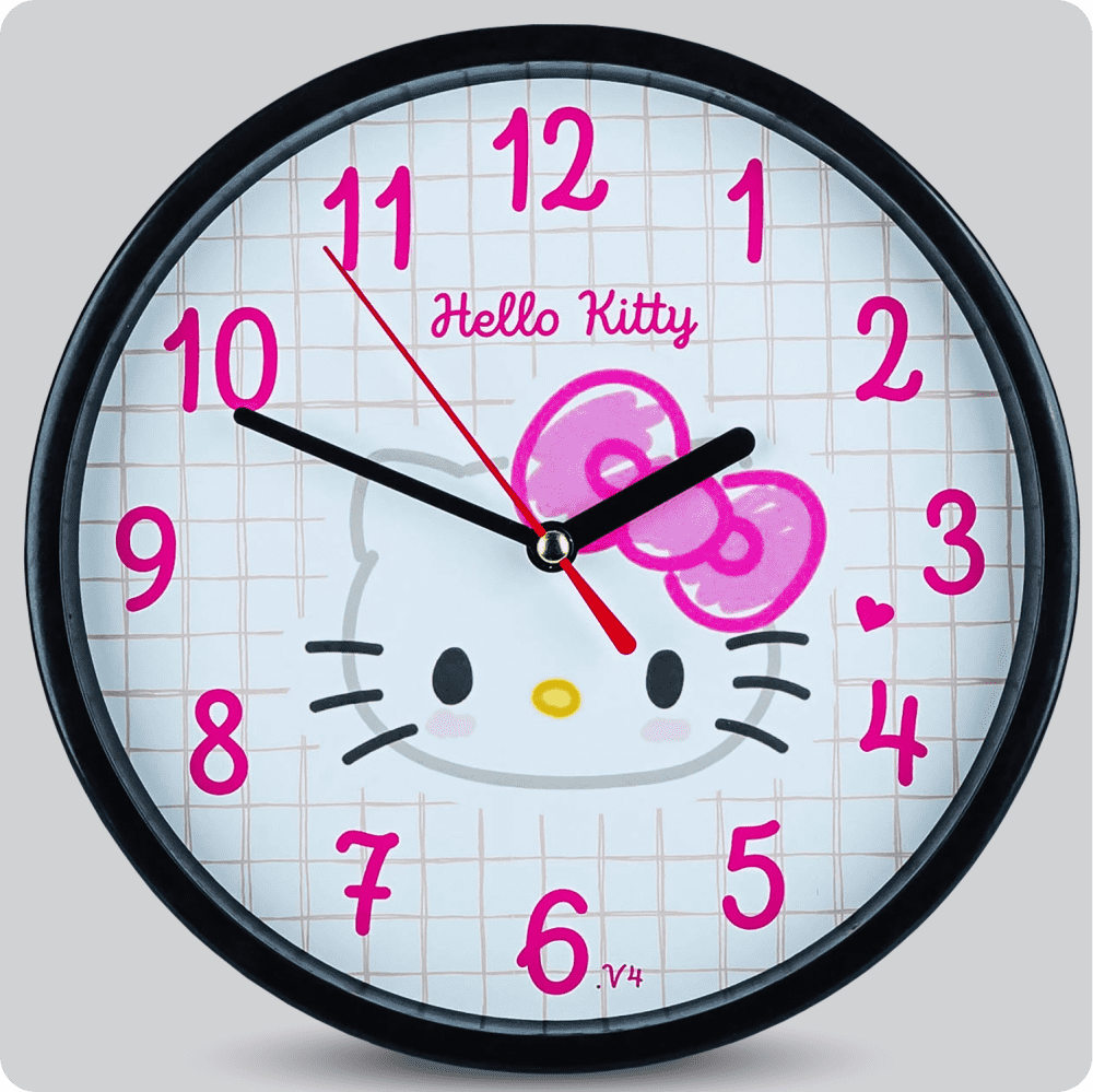 Jam Dinding Analog Karakter Anak Non Hellokity JDNONNN1003-1668HELV4