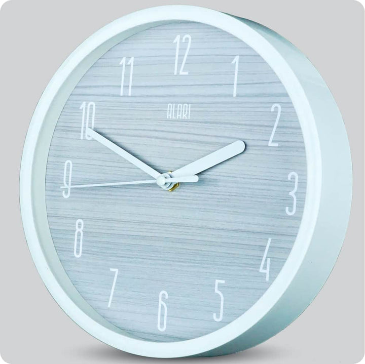 Jam Dinding Analog Polos Minimalis Alari Abu JDALARAL6884ABU