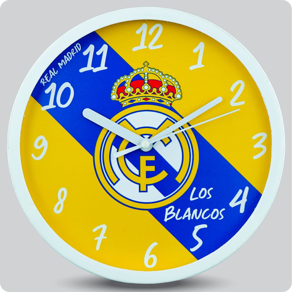 Jam Dinding Analog Bola No Brand Real Madrid JDBOLNN3368REM