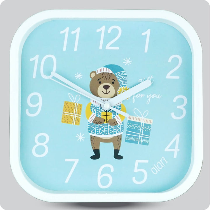 Jam Dinding Analog Karakter Anak Alari Bear JDALARAL1129-5454BEA