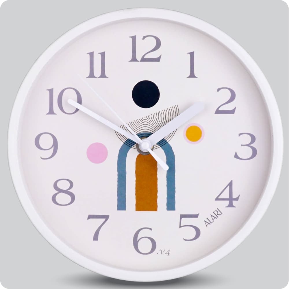 Jam Dinding Analog Motive/Pattern Alari V4 JDALARAL1157-1668V4