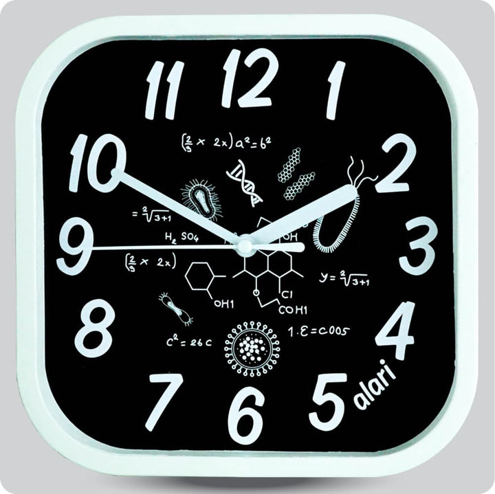 Jam Dinding Analog Karakter Anak Alari Biology JDALARAL1229-5454BIO
