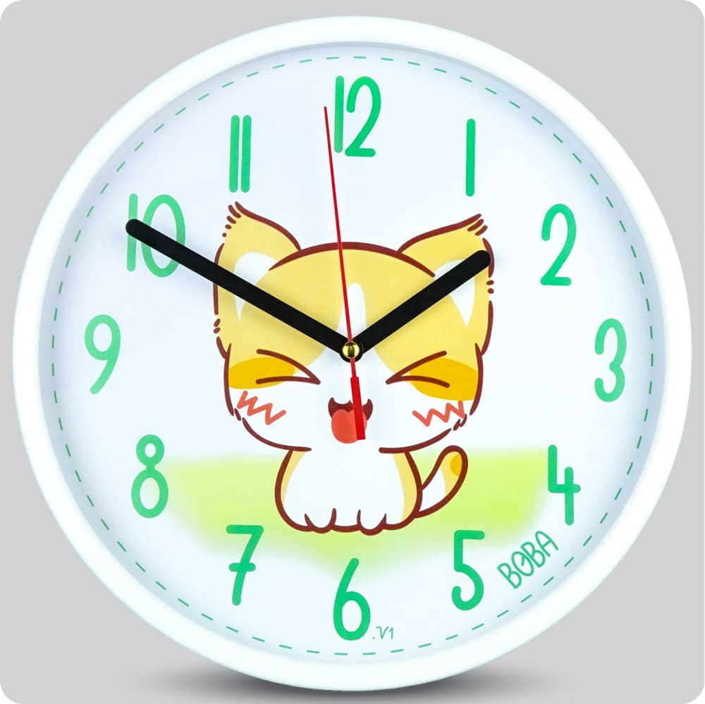 Jam Dinding Analog Karakter Anak Boba V1 25 Cm JDBOBABB1106-168LV1