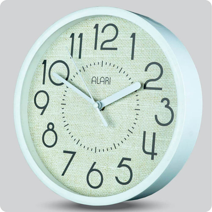 Jam Dinding Analog Polos Minimalis Alari Cream JDALARAL1208-1668CRE