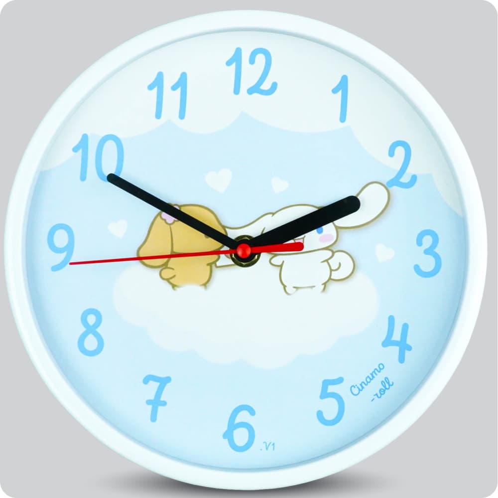 Jam Dinding Analog Karakter Anak Non Cinamoroll V1 JDNONNN2221-1668CINV1