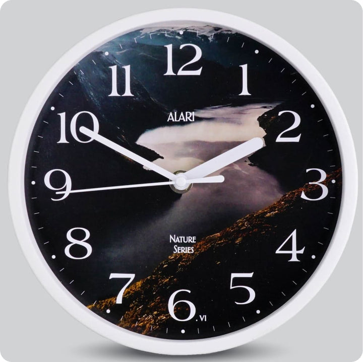 Jam Dinding Analog Rustic/Shabby Chic Alari Enchanting Valley JDALARAL1161-1668EVA