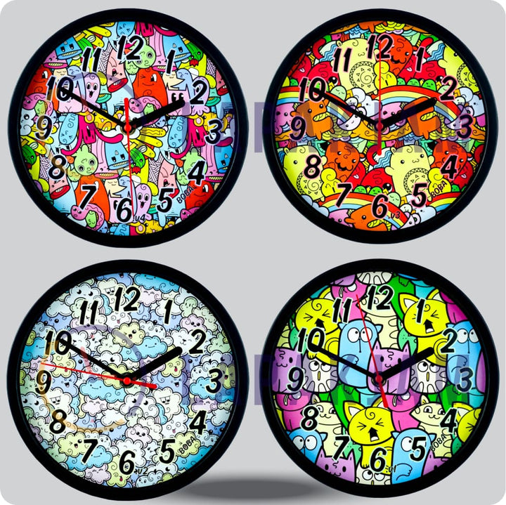 Jam Dinding Analog Karakter Anak Boba v1 JDBOBABB1107-1668CATV1