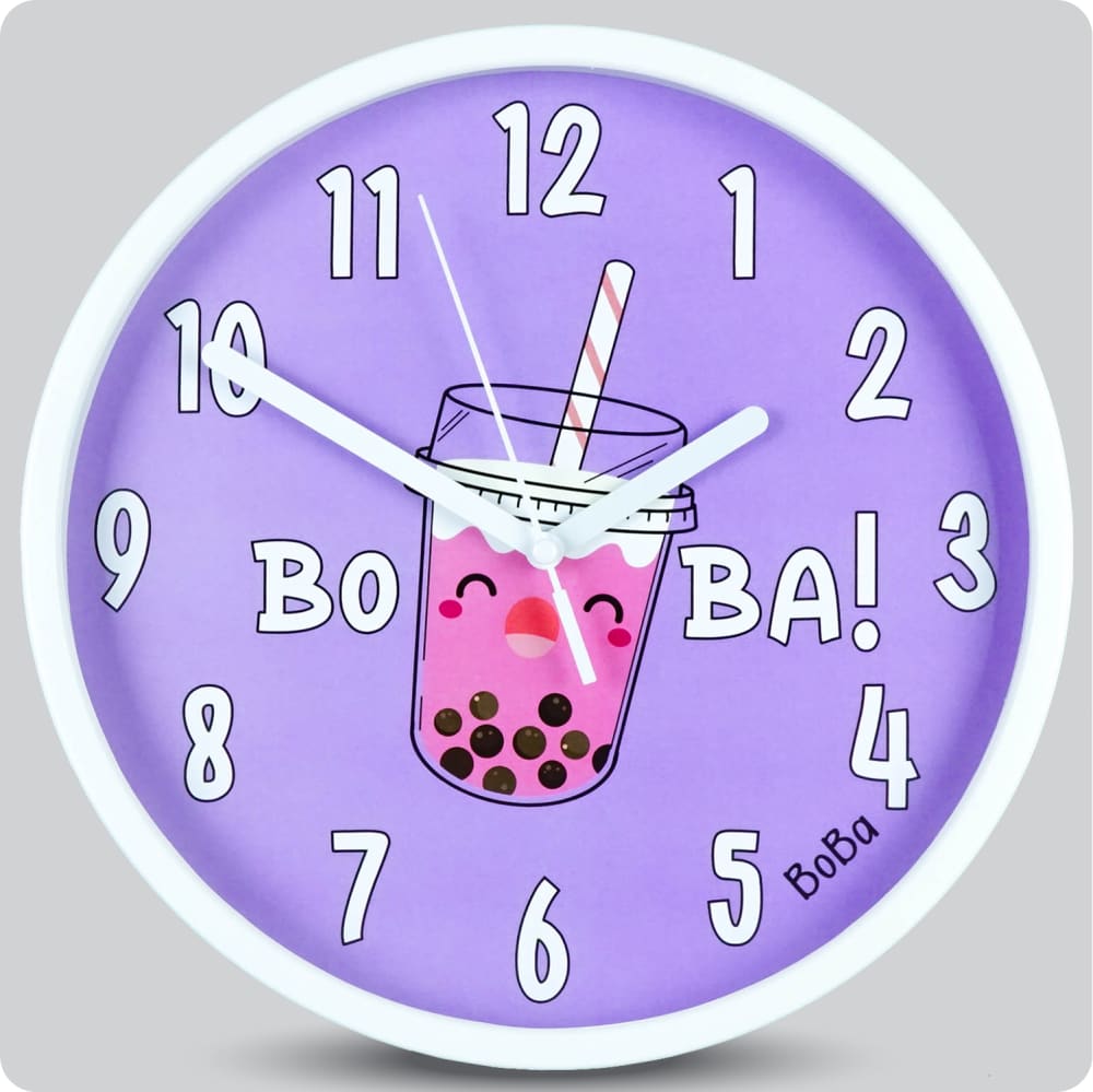 Jam Dinding Analog Karakter Anak Boba Boba 25 Cm JDBOBABB1117-168LBOB
