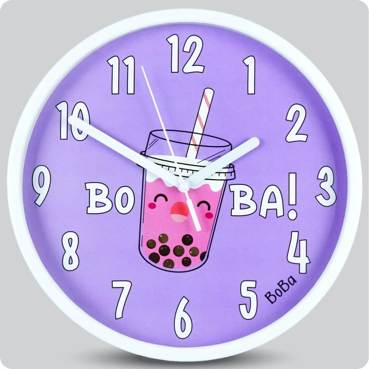 Jam Dinding Analog Karakter Anak Boba Boba 25 Cm JDBOBABB1117-168LBOB