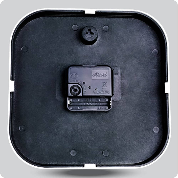 Jam Dinding Analog Polos Minimalis Alari Abu JDALARAL1244-5454ABU