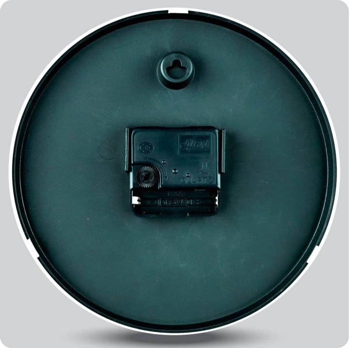 Jam Dinding Analog Polos Minimalis Alari Hitam JDALARAL1244-1668HIT
