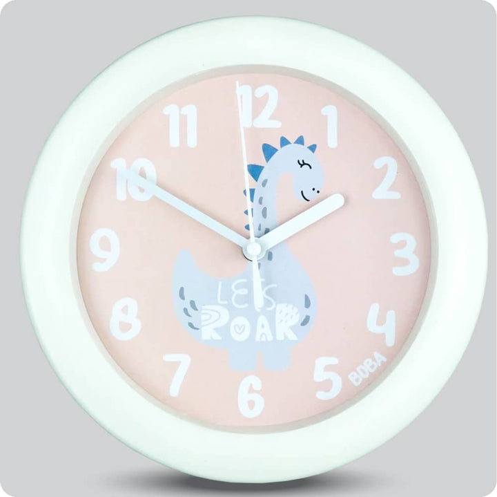 Jam Dinding Analog Karakter Anak Boba Lets Roar JDBOBABB1212-805LRO