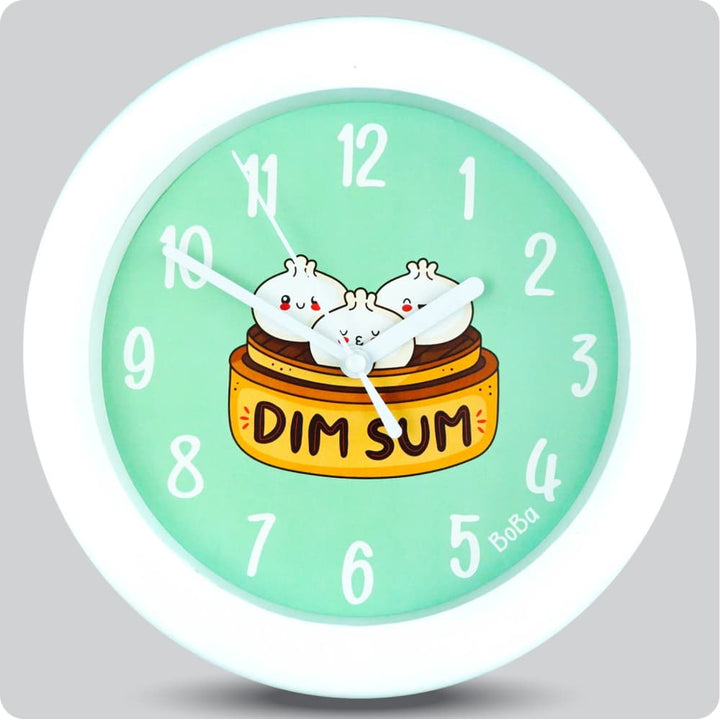 Jam Dinding Analog Makanan Minuman Boba Dimsum JDBOBABB1117-805DIM