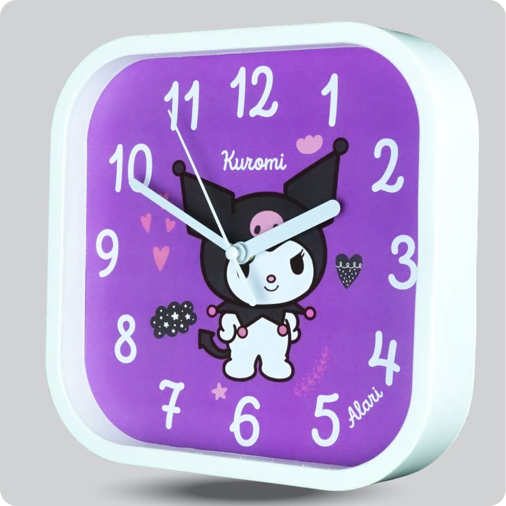 Jam Dinding Analog Karakter Anak Non Kuromi JDNONNN2202-5454KUR