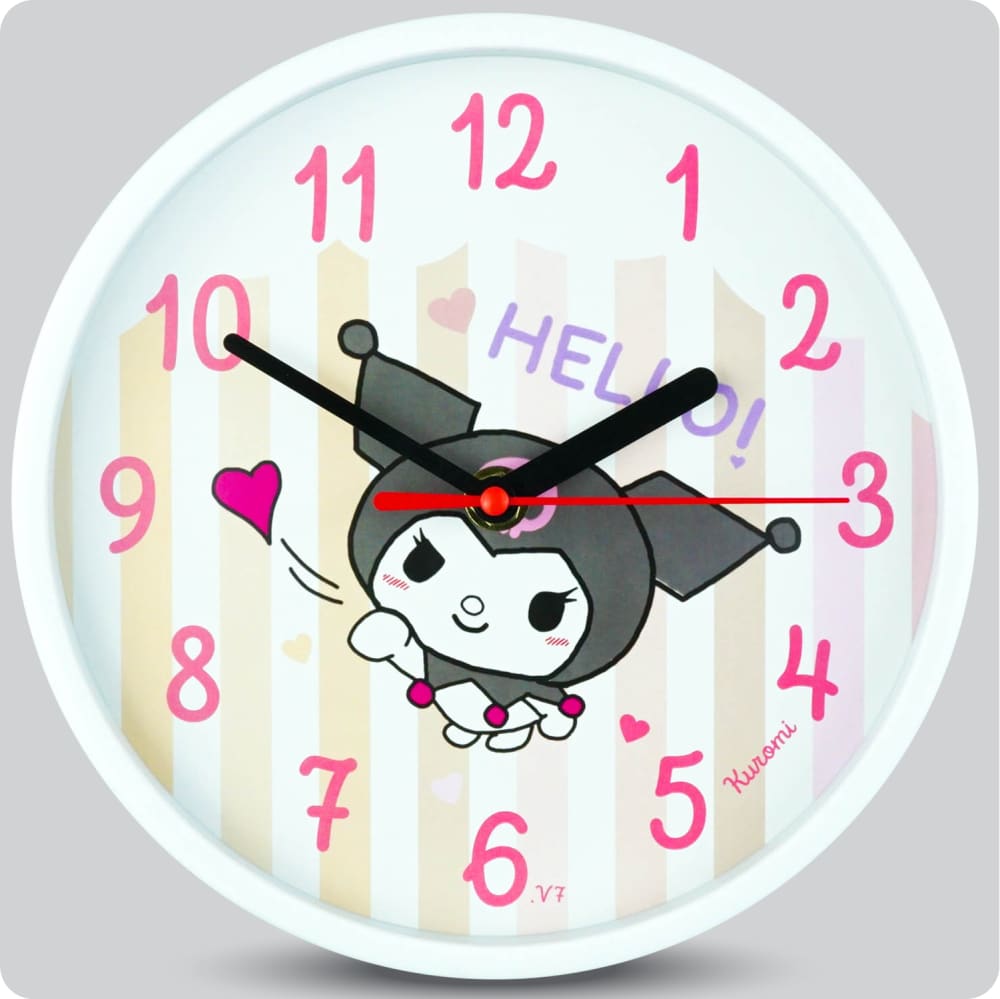 Jam Dinding Analog Karakter Anak Non Kuromi V7 JDNONNN2222-1668KURV7