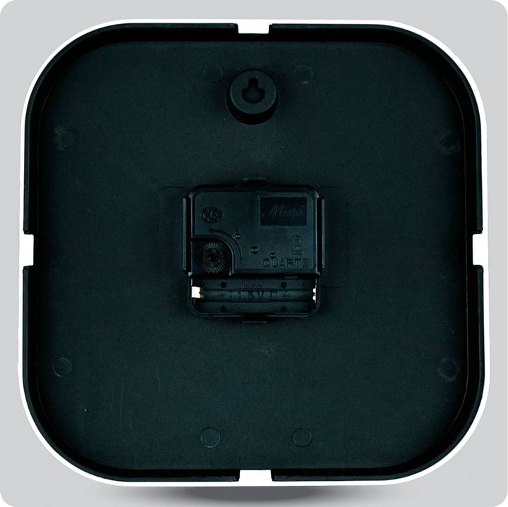 Jam Dinding Analog Polos Minimalis Alari Black JDALARAL1211-5454PBLA