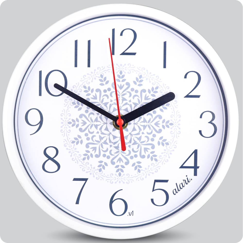 Jam Dinding Analog Tekstur Material Alari V1 JDALARAL1255-1168V1