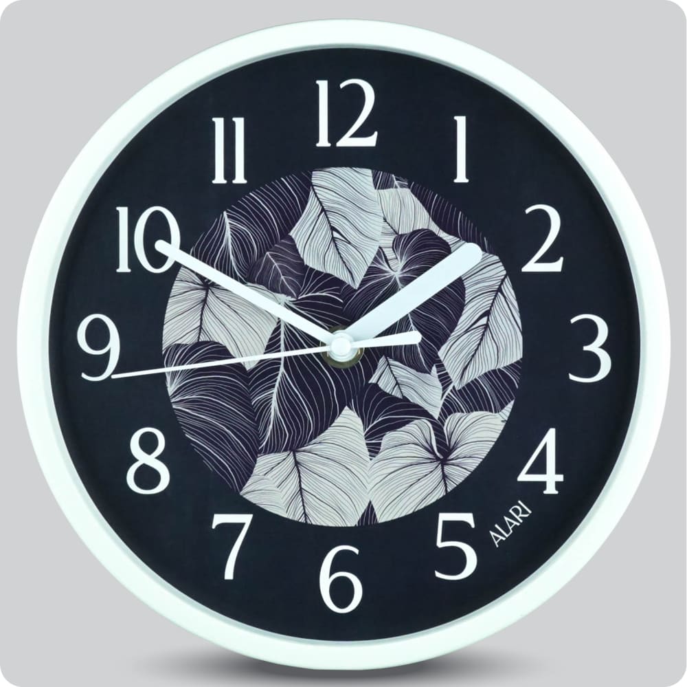 Jam Dinding Analog Motive/Pattern Alari Navi JDALARAL1248-1668NAV