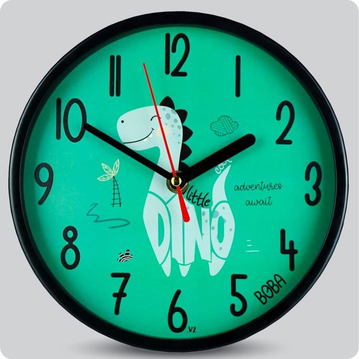 Jam Dinding Analog Karakter Anak Boba V2 JDBOBABB1181-1668V2