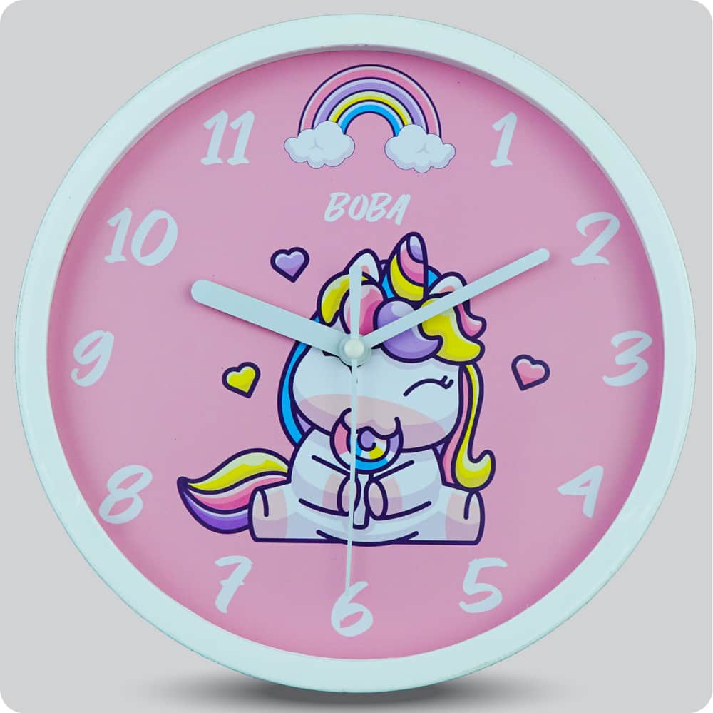 Jam Dinding Analog Karakter Anak Boba Lollipop JDBOBABB1177EALP