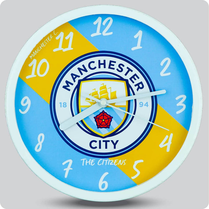 Jam Dinding Analog Bola No Brand Manchester City JDBOLNN3368MAC