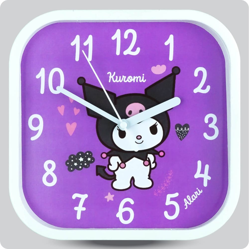 Jam Dinding Analog Karakter Anak Non Kuromi JDNONNN2202-5454KUR