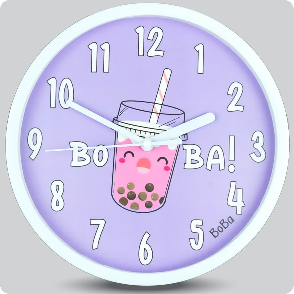 Jam Dinding Analog Karakter Anak Boba Boba JDBOBABB1117BOB