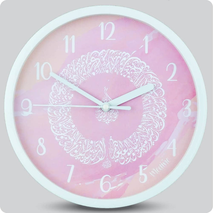 Jam Dinding Analog Kaligrafi Medine Ayat Kursi JDMEDIMD6868MPKAKU