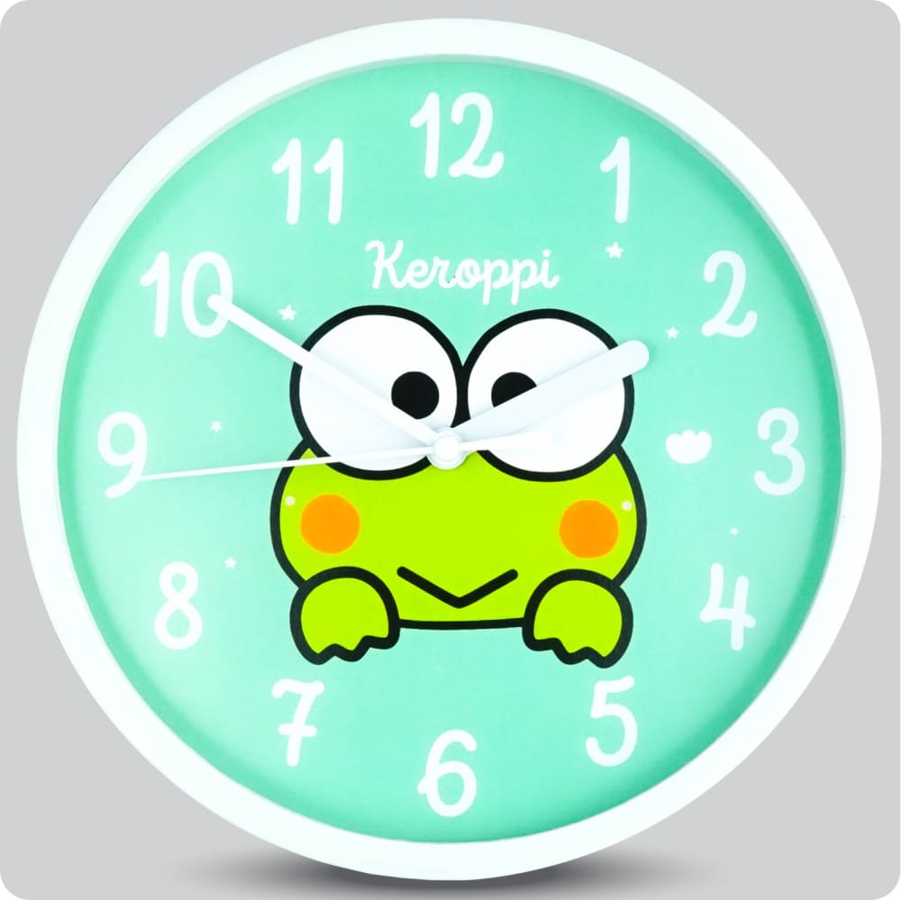 Jam Dinding Analog Karakter Anak Non Keroppi JDNONNN2202-1668KER