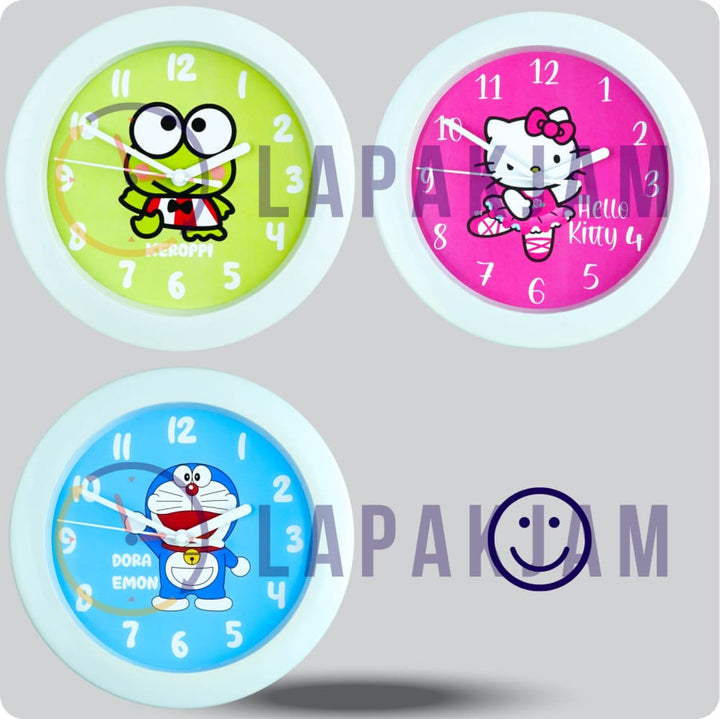 Jam Dinding Analog Karakter Anak Non Doraemon JDNONNN1101-805DR