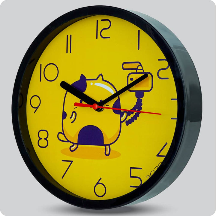 Jam Dinding Analog Karakter Anak Boba Youtuber JDBOBAWCBB1233YOU