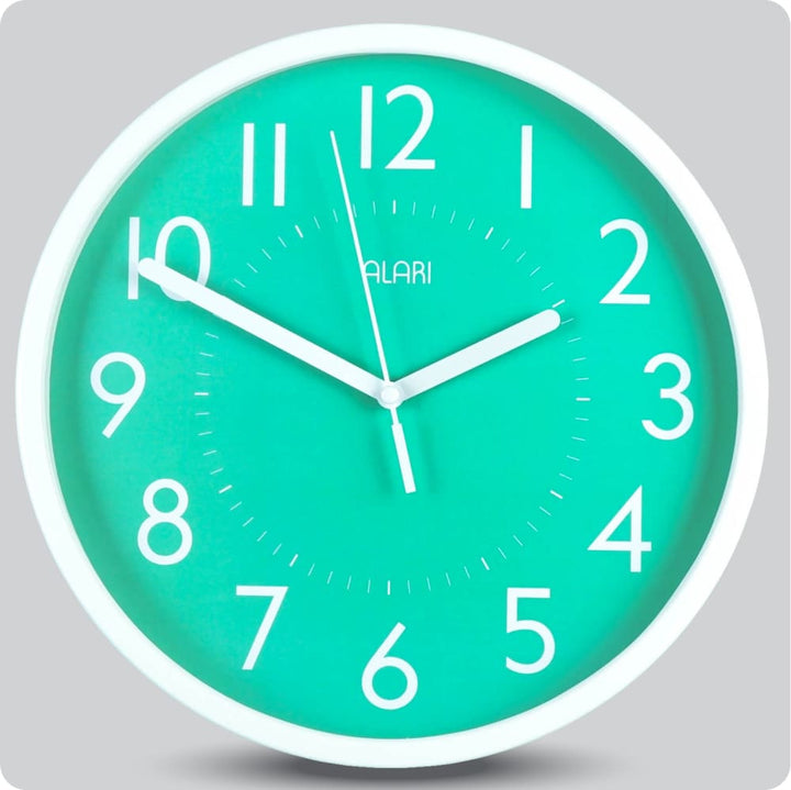 Jam Dinding Analog Polos Minimalis Alari Tosca 25 Cm JDALARAL1209-168LTOS