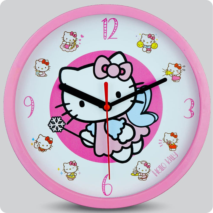 Jam Dinding Analog Karakter Anak No Brand Ibu Peri JDHELLNN1211IBP