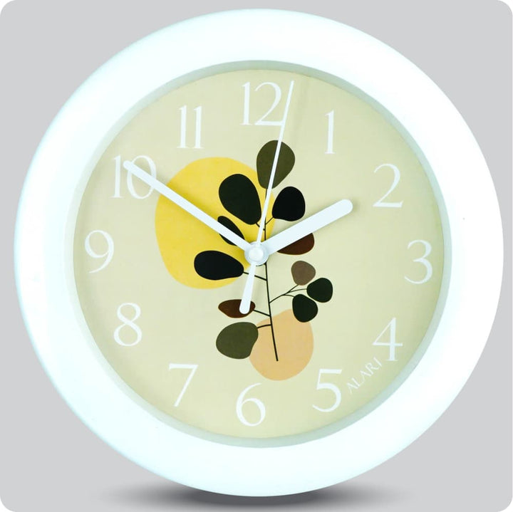 Jam Dinding Analog Bunga Alari Pilea JDALARAL6788-805PIL