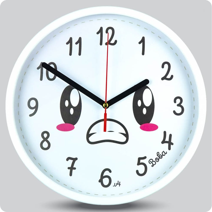 Jam Dinding Analog Karakter Anak Boba V4 25 Cm JDBOBABB1104-168LV4