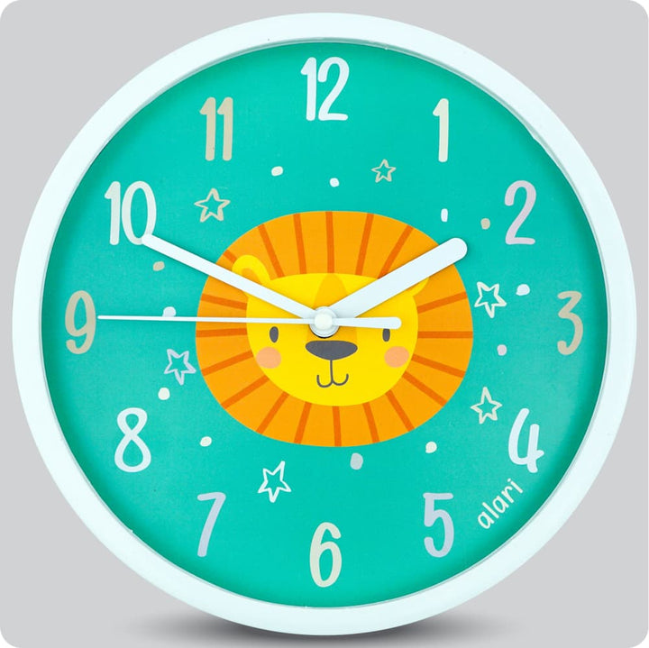 Jam Dinding Analog Karakter Anak Alari Lion JDALARAL1919LIO