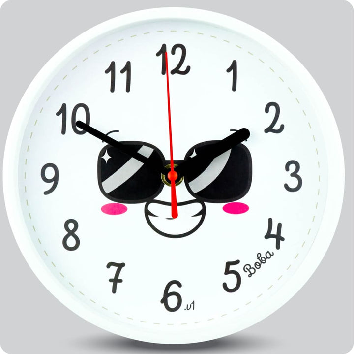 Jam Dinding Analog Karakter Anak Boba V1 JDBOBABB1104-1668EMOV1