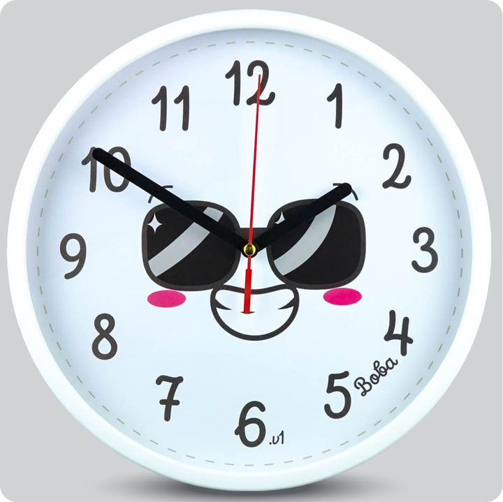Jam Dinding Analog Karakter Anak Boba V1 25 Cm JDBOBABB1104-168LV1