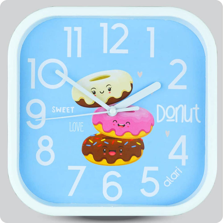 Jam Dinding Analog Karakter Anak Alari Donut JDALARAL1116-5454DON